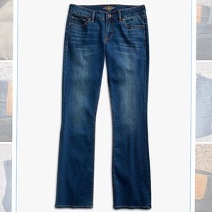 Lucky Brand Lolita Low Rise Boot Jean